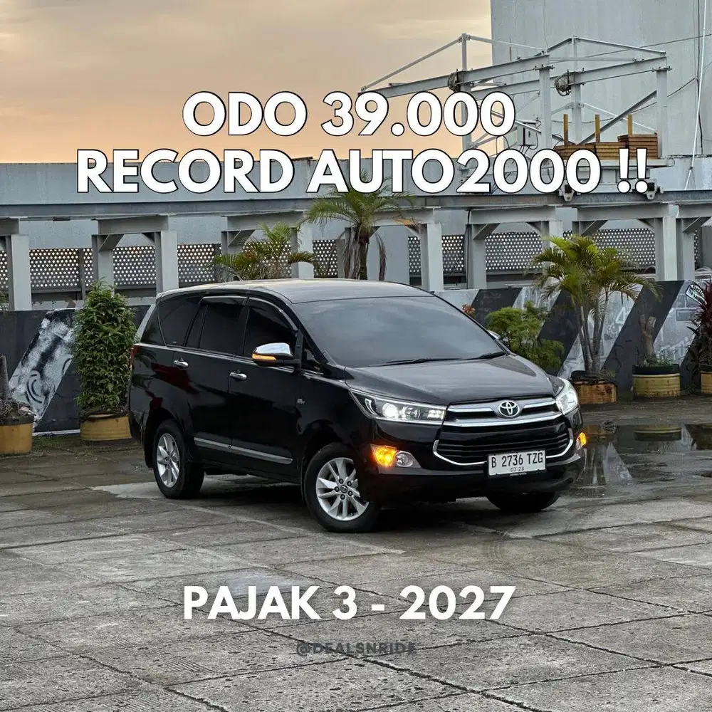 ODO 39.000 SUPER RARE !! PAJAK 3/2027 TOYOTA INNOVA REBORN Q MT 2017