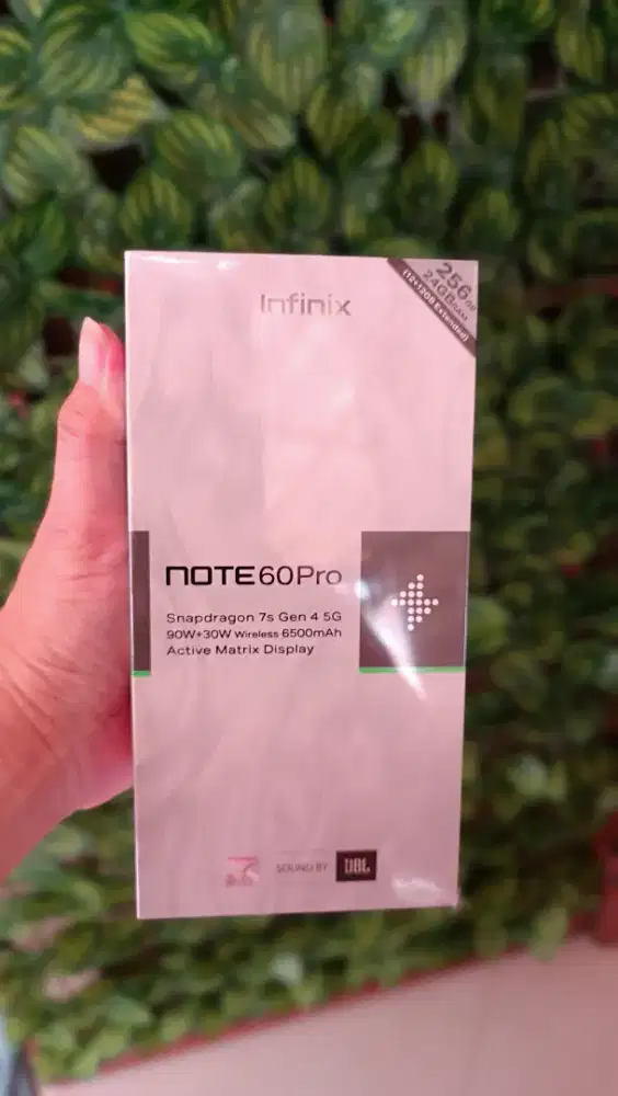 INFINIX NOTE 60 PRO RAM 8+8GB/256GB WIRELESS KAS & KREDIT BARU RESMI
