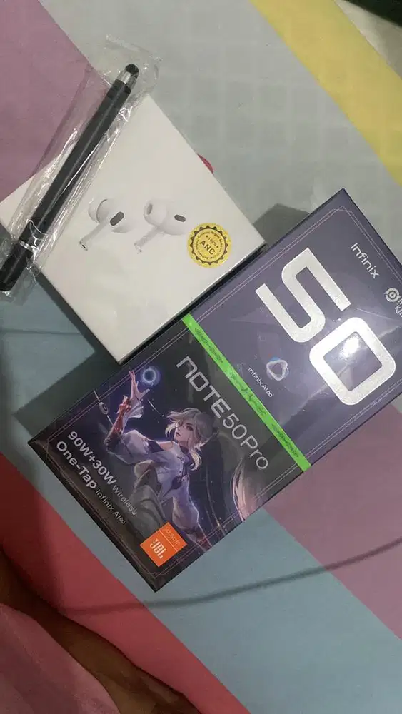 NEW SEGEL INFINIX NOTE 50 PRO RAM 8+8/256GB