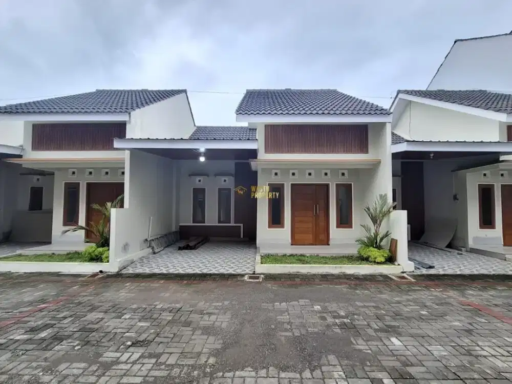 Rumah Baru Dalam Cluster Besar Purwomartani Sleman – Akses Jalan Lebar