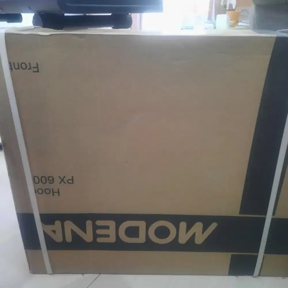 Kompor tanam bekas dan cooker hood modena  baru