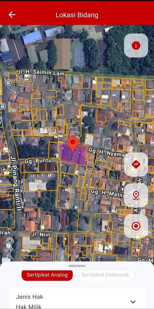 DIJUAL TANAH DI PINANG RANTI COCOK CLUSTERJAKTIM