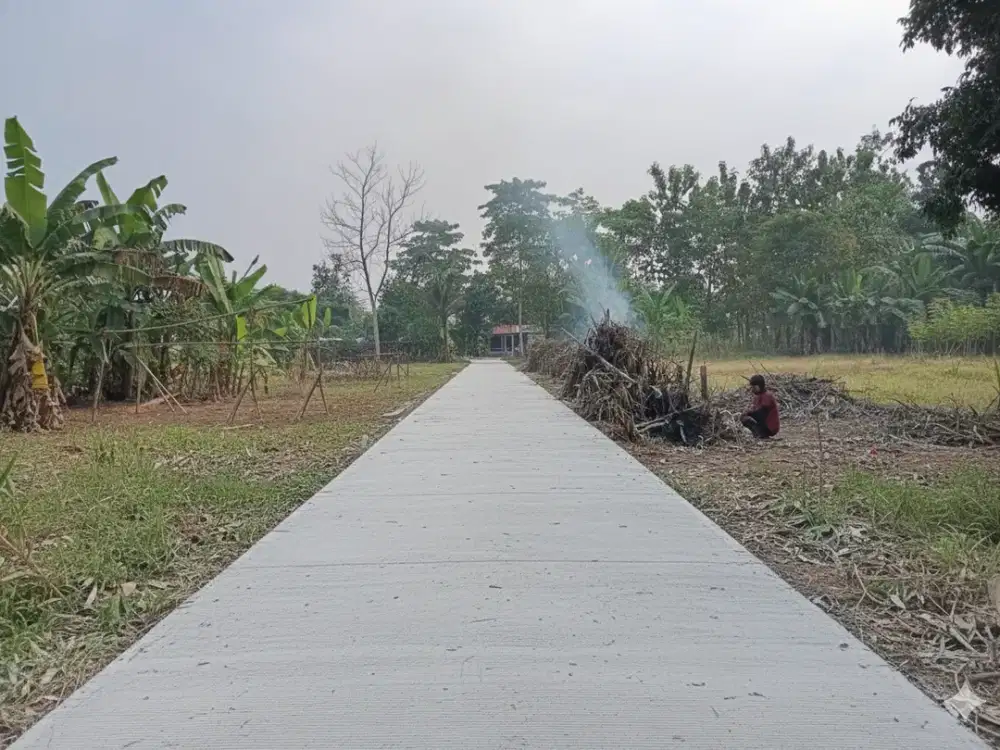 KAvling Area Cisauk Langsung Tepi JAlan Utama