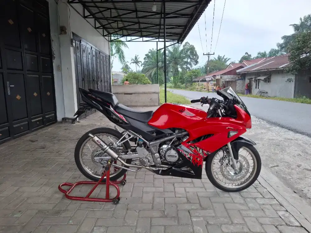Ninja RR new tahun 2013 pp of unit siap pakai mesin sehat kelistrikan