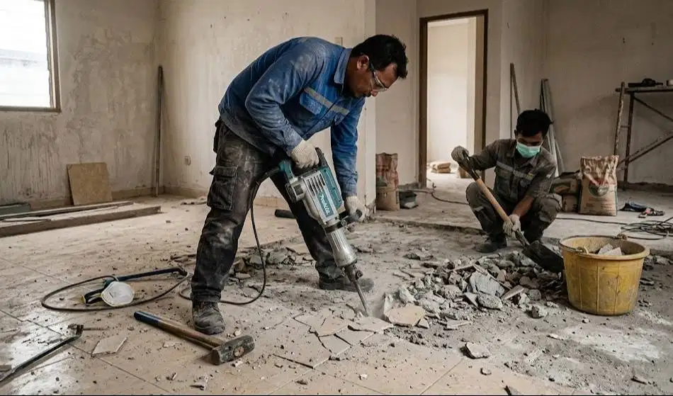 JASA PEMASANGAN LANTAI VINYL & SPC - RAPI, MODERN & TAHAN LAMA