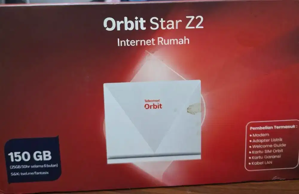 Telkomsel Orbit Star Z2 Modem WiFi 4G