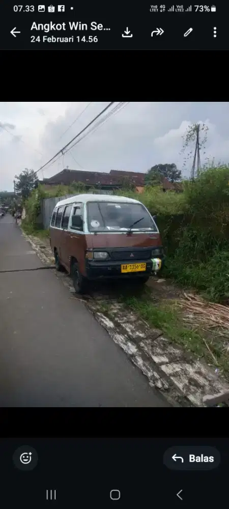 Bissmilahh jual bekas angkot tahun 2004