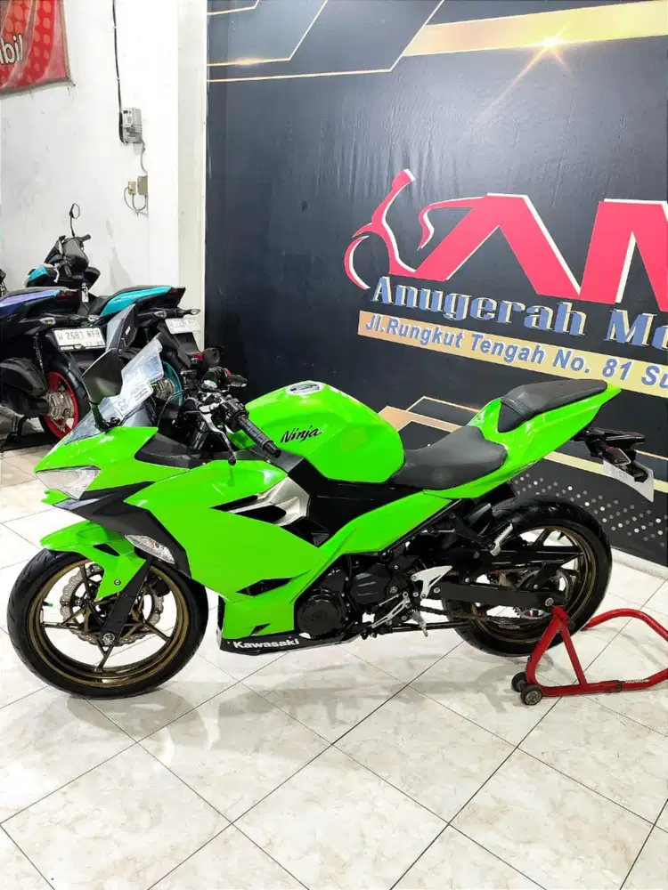 Siap pakai Kawasaki New Ninja 250 FI TH 2018
