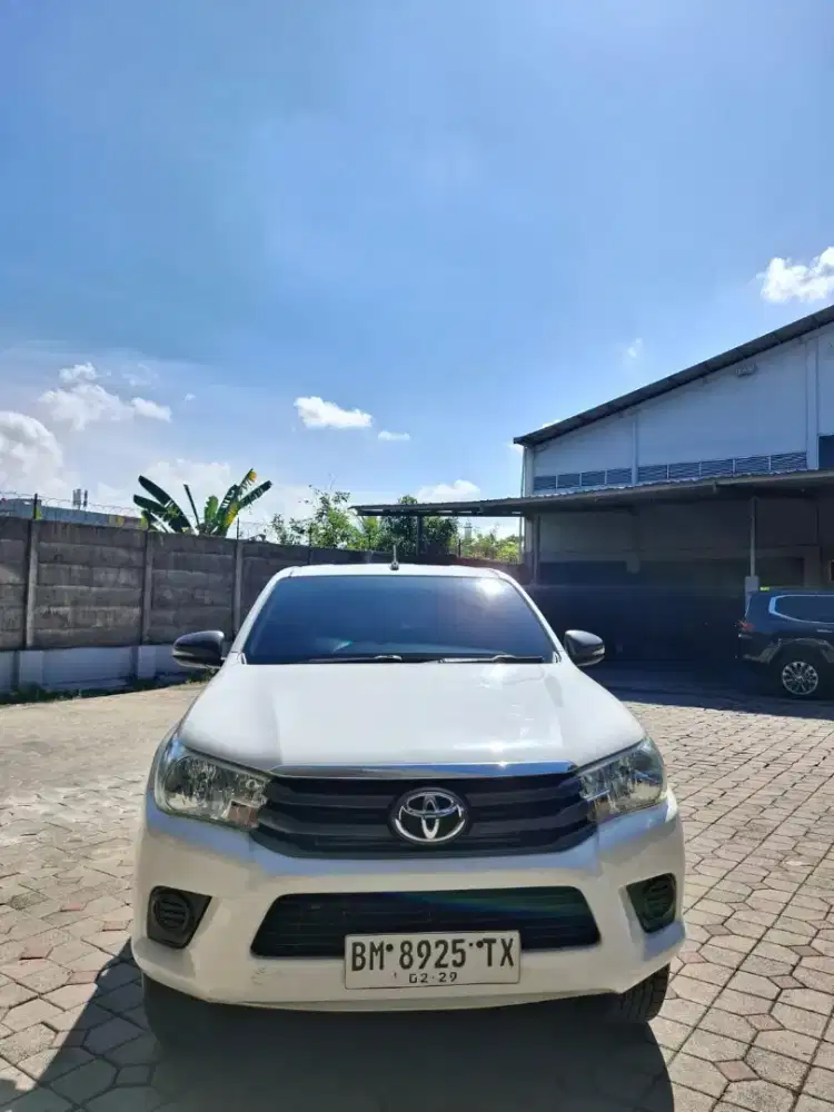 Hilux DC 2018 E tampilan G manual. Km 145rb