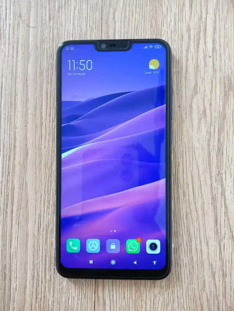 Xiaomi mi8 lite 4/64 siap pakai