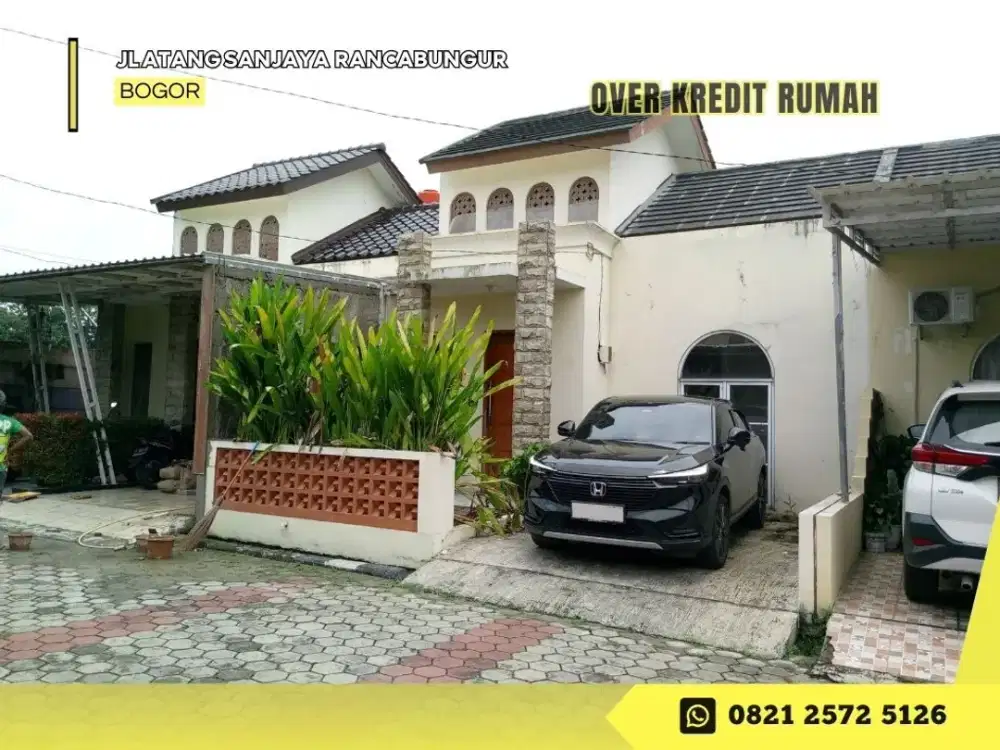 Rumah MURAH 39JT Jual Over Kredit di The Andalus Rancabungur dkt Kampus IPB