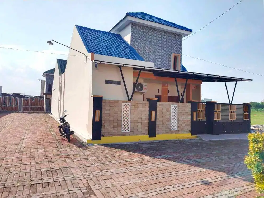 Perumahan Cluster Besar tepi Jalan Raya . Bisa KPR & Cash