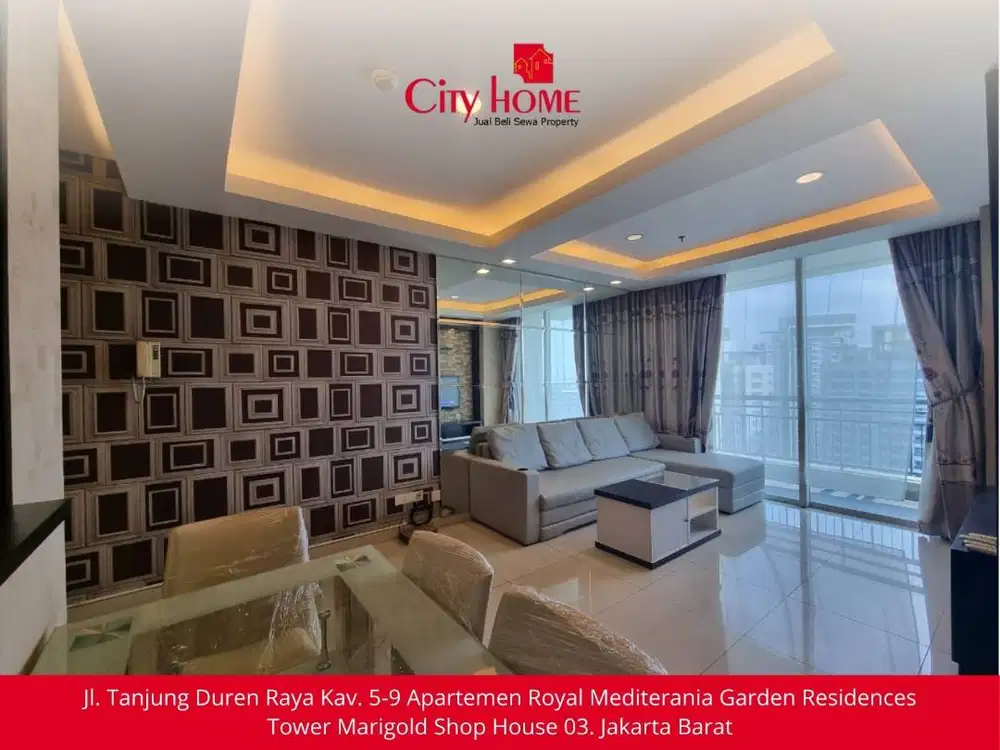 Disewakan Cepat Apartemen Furnished 2+1BR, Central Park