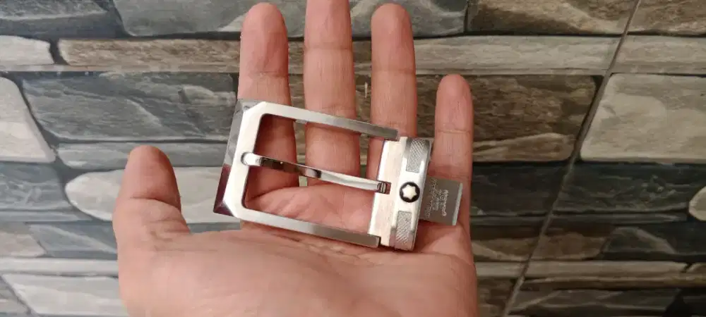 Montblanc buckle kepala ikat pinggang