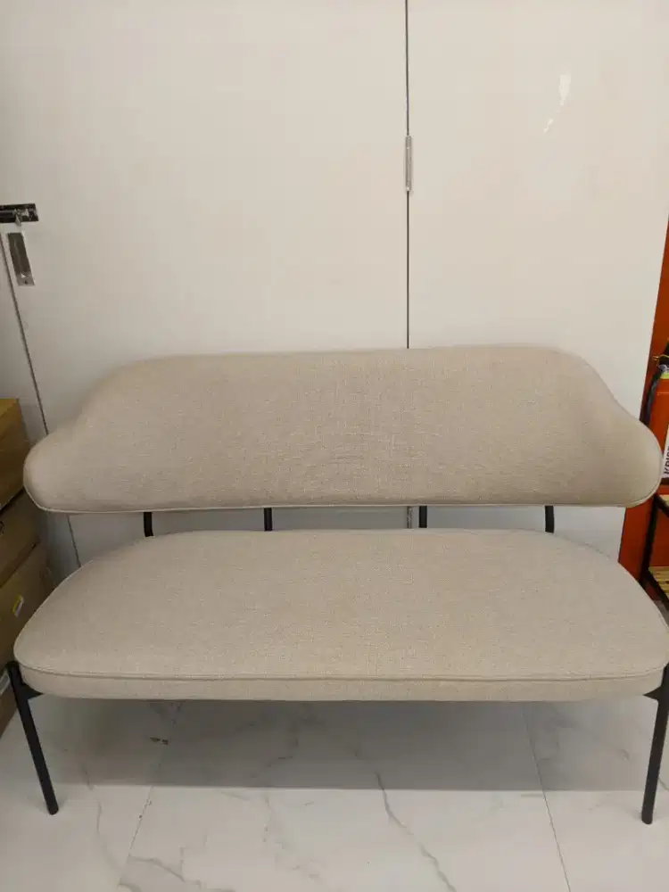 sofa 2 seater beige