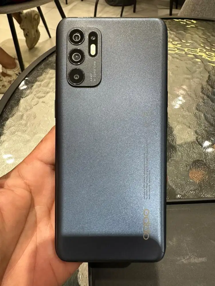 Oppo Reno 6 NFC 8+8GB 128GB Snapdragon 720G Gaming Mulus Normal BS TT