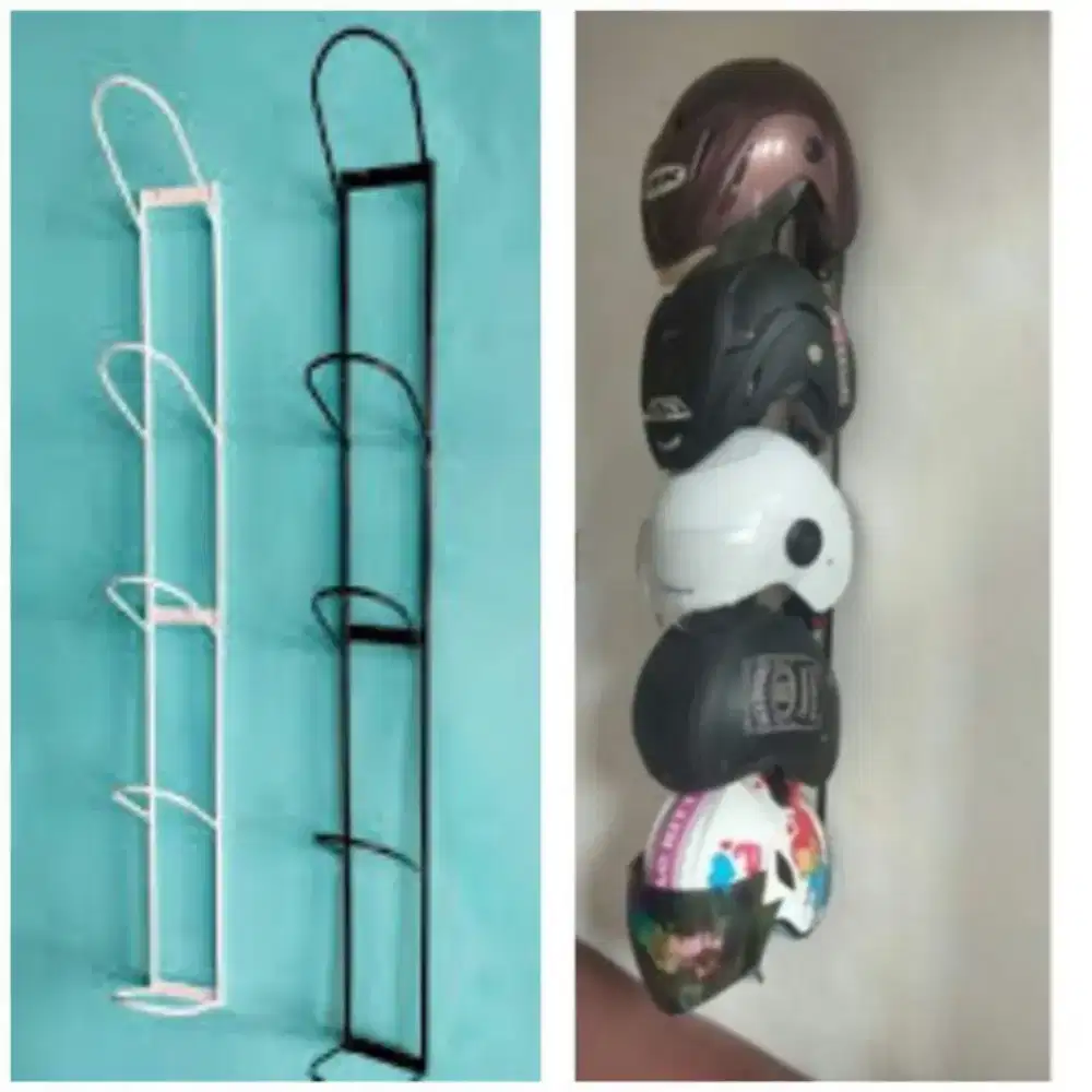 Rak helm gantung