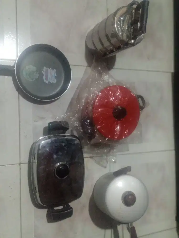 Dijual perlengkapan rumah 5 barang sekaligus