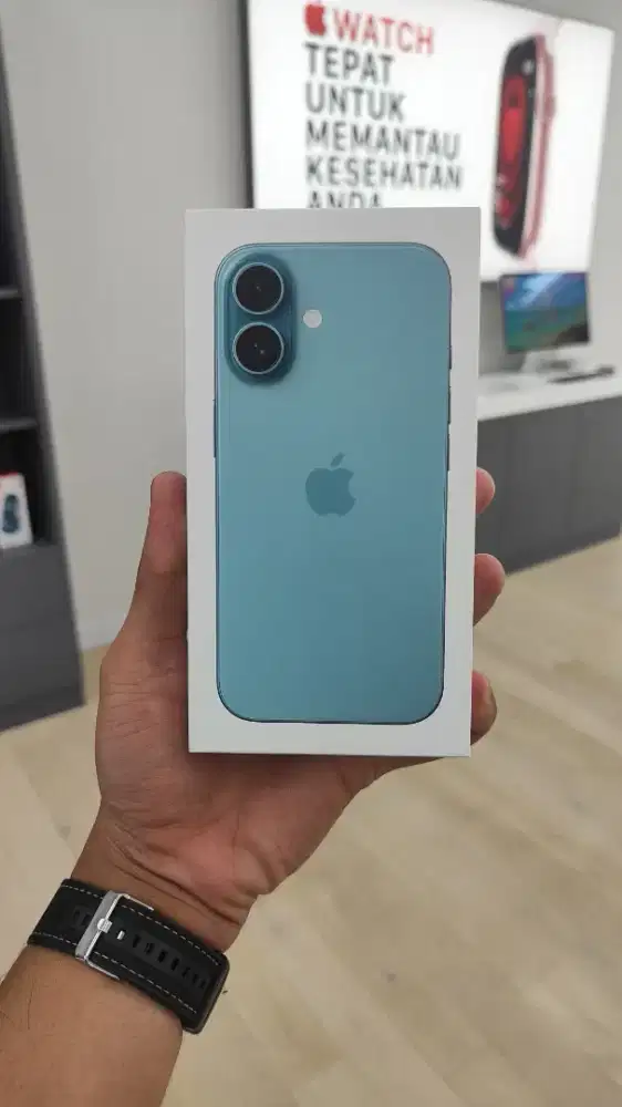 iPhone 16 Terbaru 2026 – Bisa Cicilan Tanpa CC | Free Adaptor Original