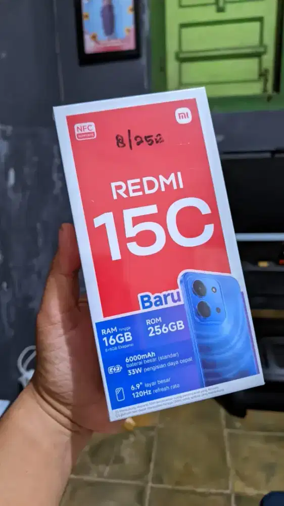 Redmi 15C 8/256 NEW TERMURAH