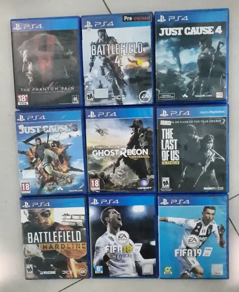 Kaset games PS 4 PS 5