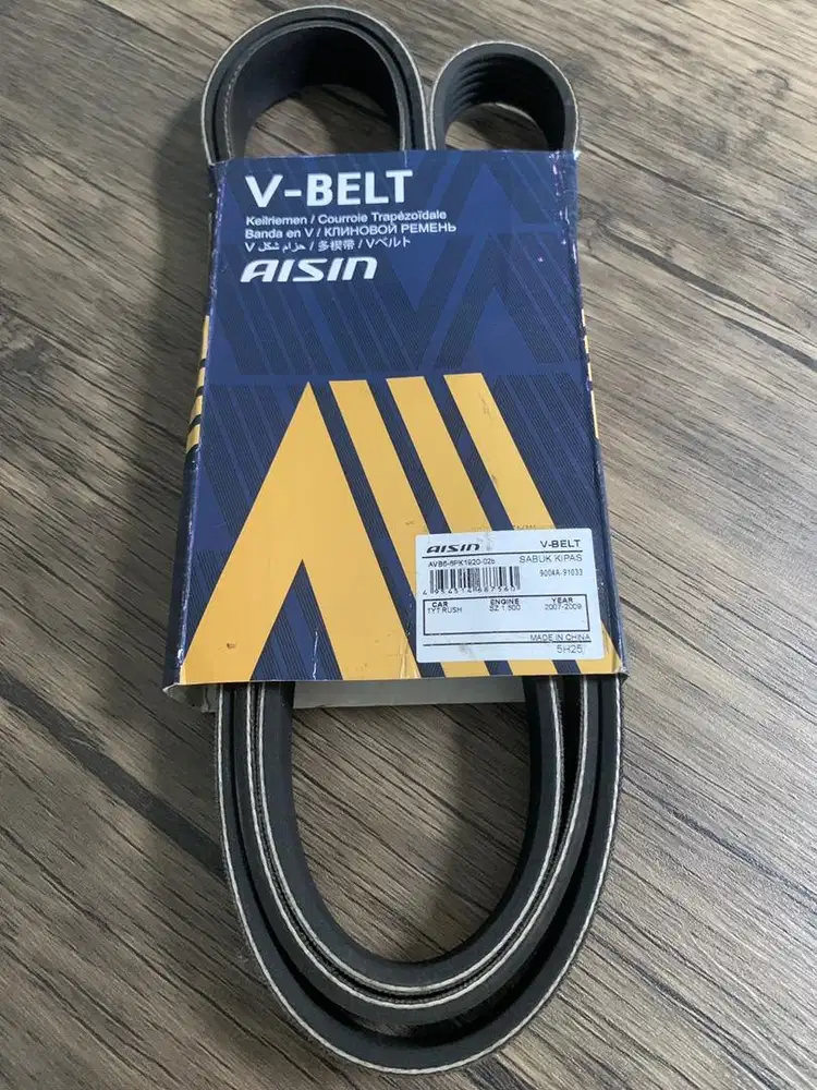 Fan Belt V-Belt Tali Kipas Rush Terios Konde 2007-2009