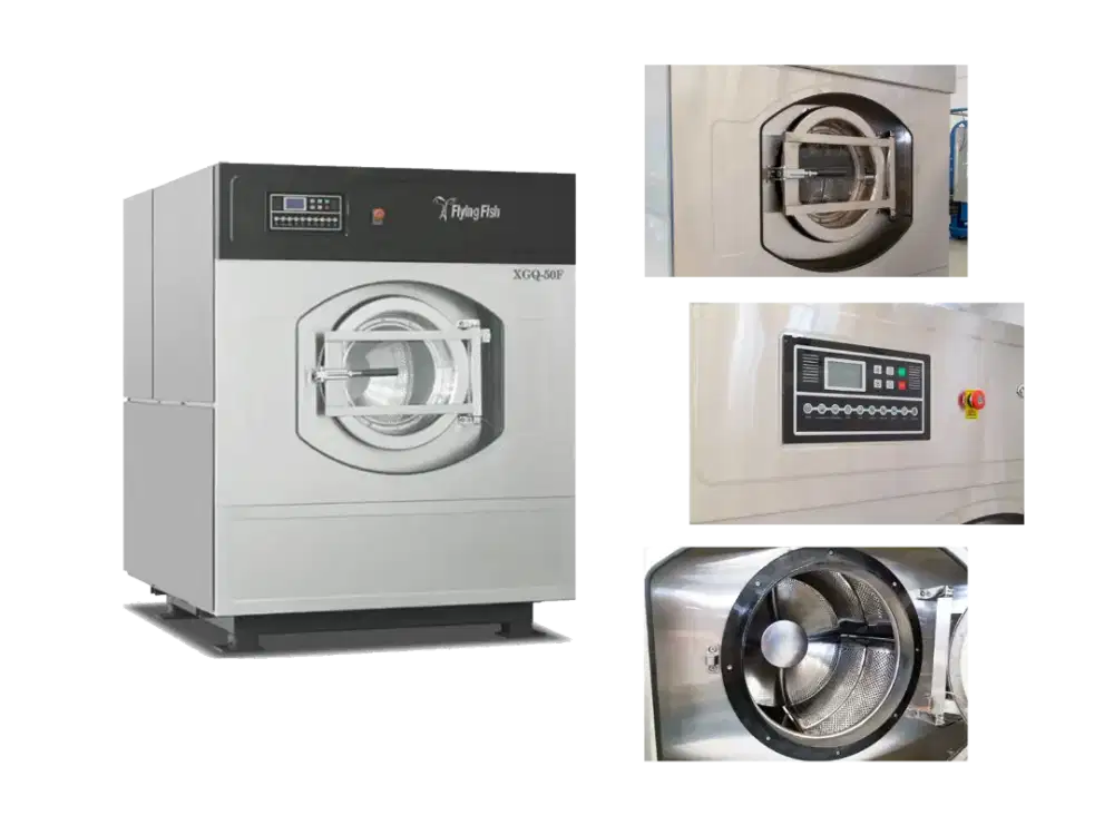 HIGH SPIN WASHER EXTRACTOR - XGQ SERIES