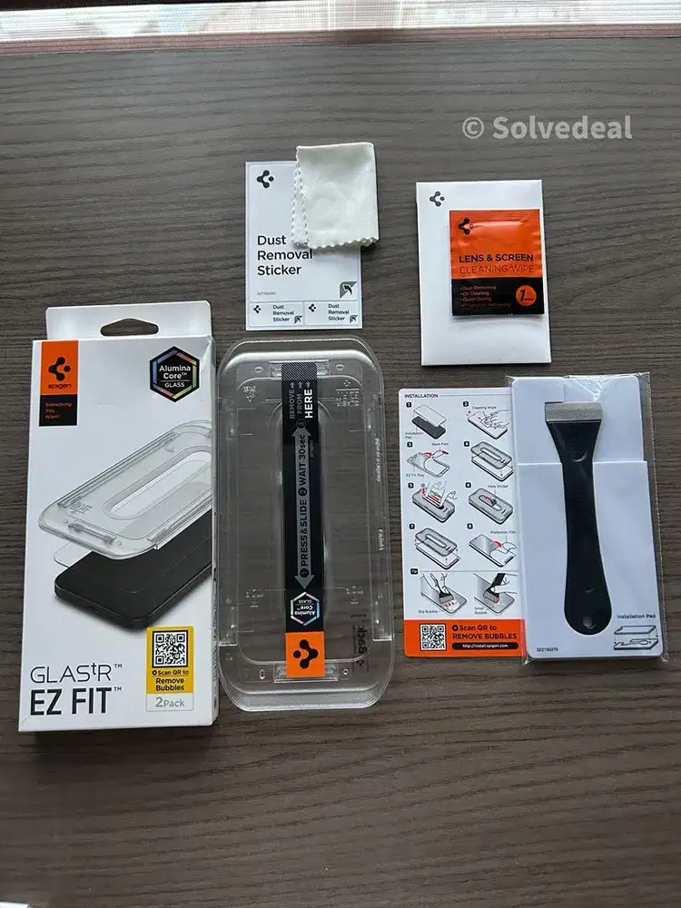 Spigen Screen Protector iPhone 17 Pro — Alumina Core 10x Lebih Kuat