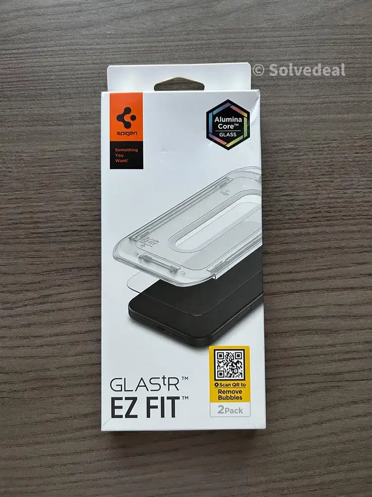 Spigen Screen Protector iPhone 17 Pro — Alumina Core 10x Lebih Kuat