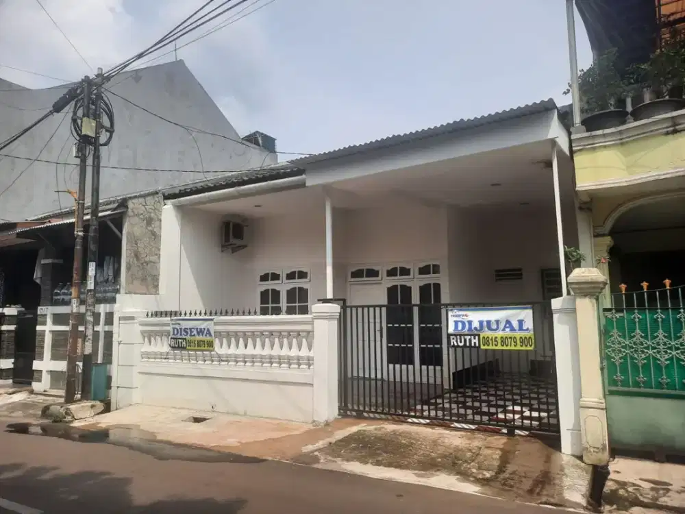 Rumah 1 Lantai Dalam Kompleks Taman Kedaung. Lingkungan Tenang.