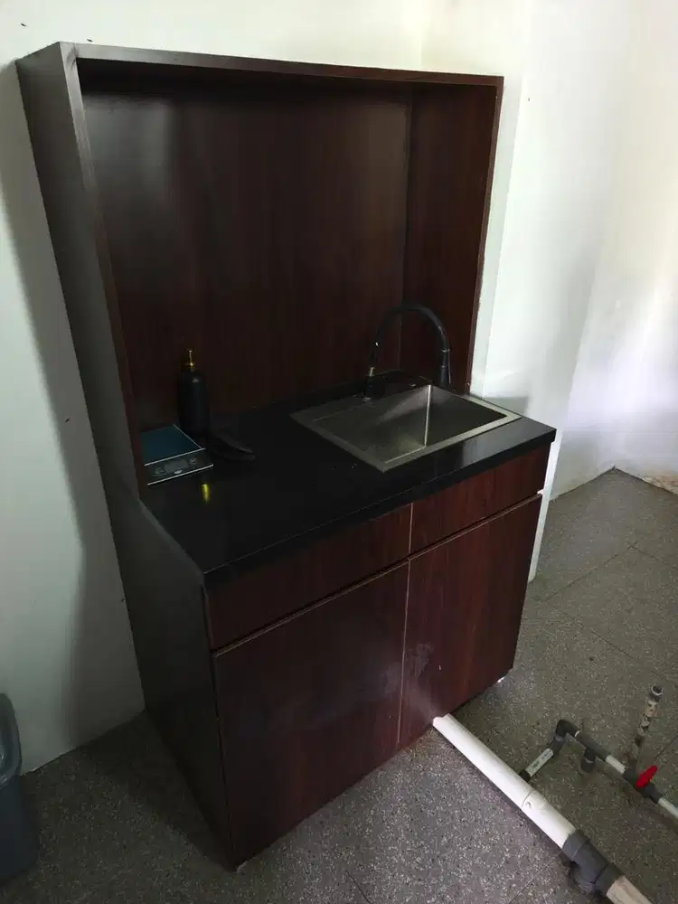 Lemari with sink 2 biji