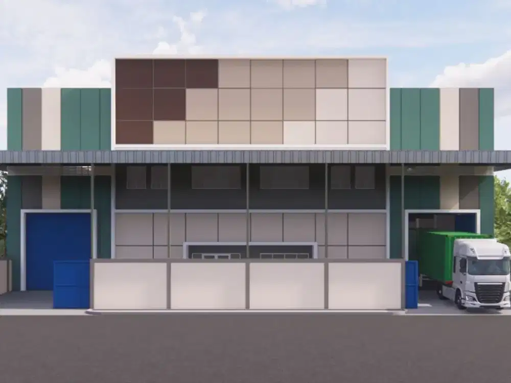 A105 Sewa Gudang Baru Termurah di Laksana Teluk Naga Dadap Kosambi