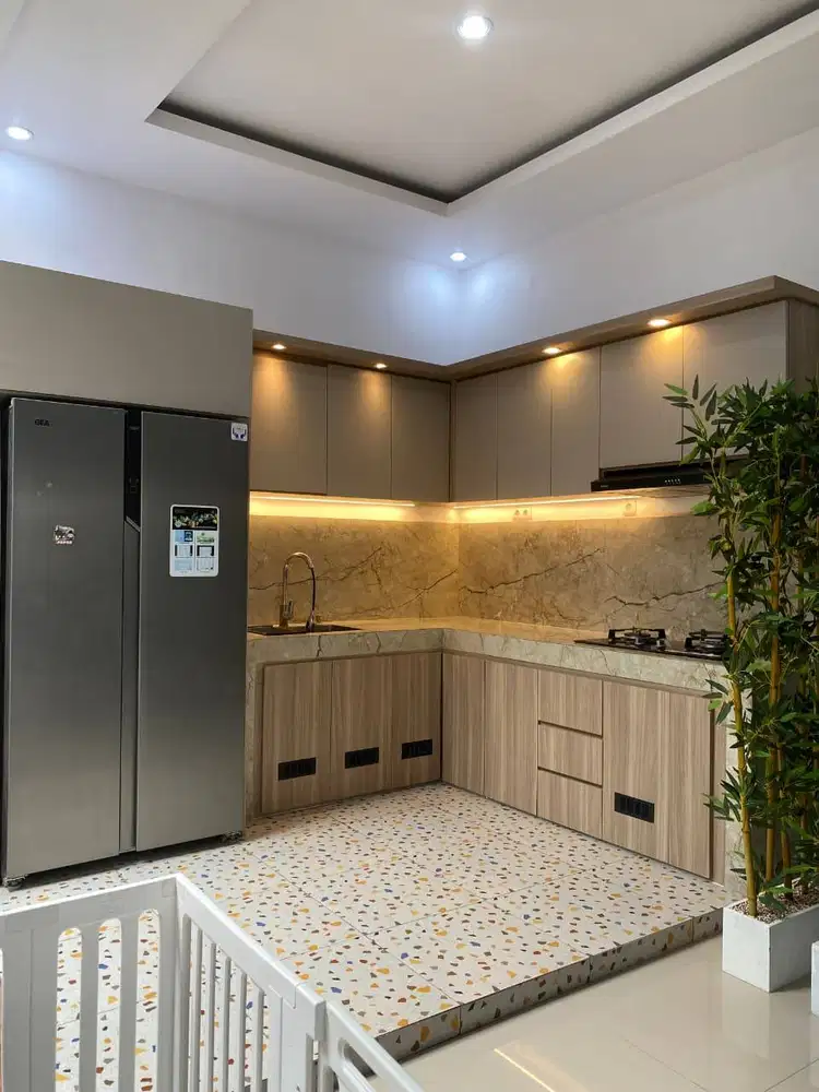 KITCHENSET BAHAN PVC BOARD/KITCHENSET ESTETIK/KITCHENSET