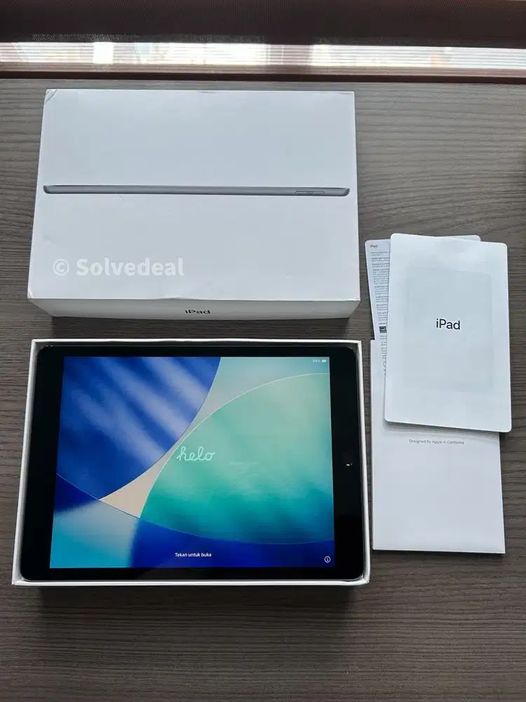 iPad 9 64GB Space Gray — Istimewa, Fullset Original + Bonus