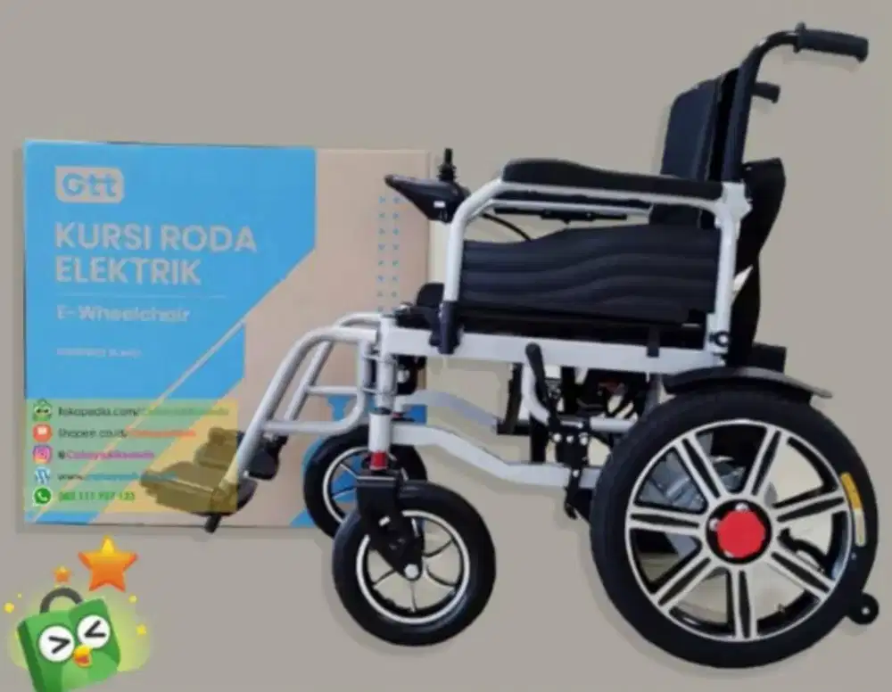 Kursi roda elektrik merek GTT