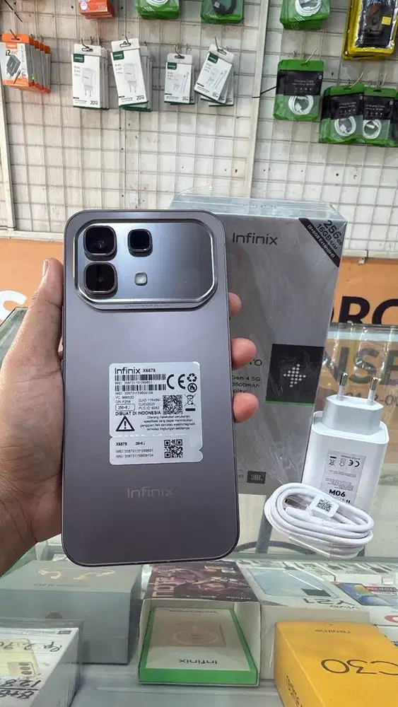 INFINIX NOTE 60 PRO 5G RAM 16/256 FULLSET MULUS BAWAAN UMUR 3 HARI