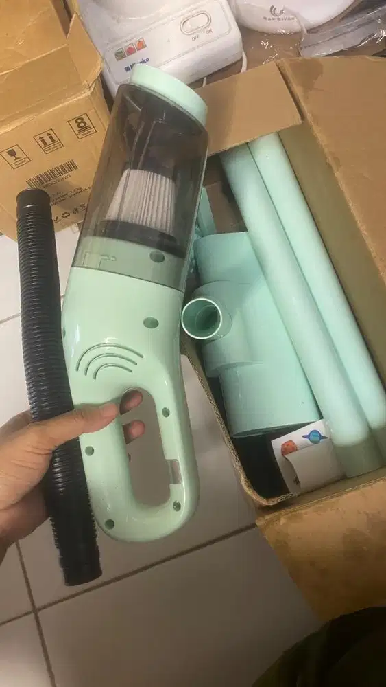 SALE !!! Vacum Cleaner Portabel Han River 5in1 Toska