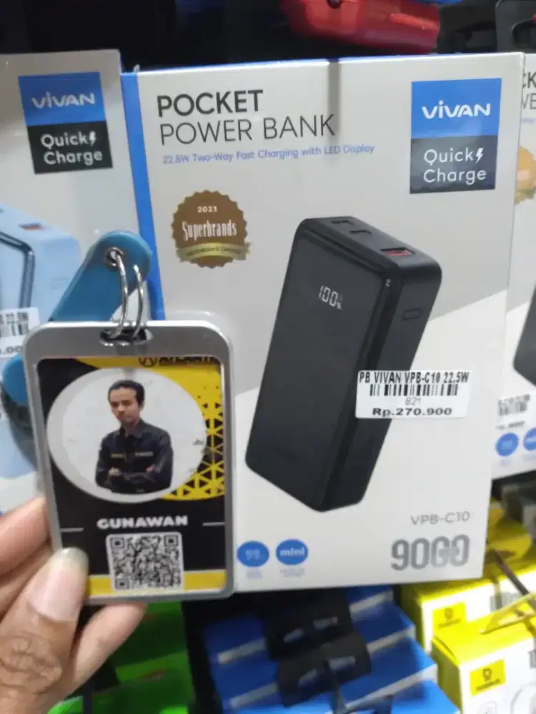 Power bank VIVAN VPB-C10 ATLANTIS DAHSYAT