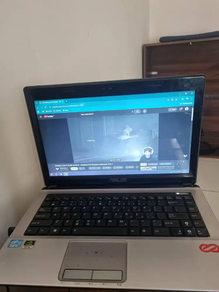 Laptop ASUS Core i5 RAM 8GB SSD 256GB NVIDIA 2GB – Siap Pakai