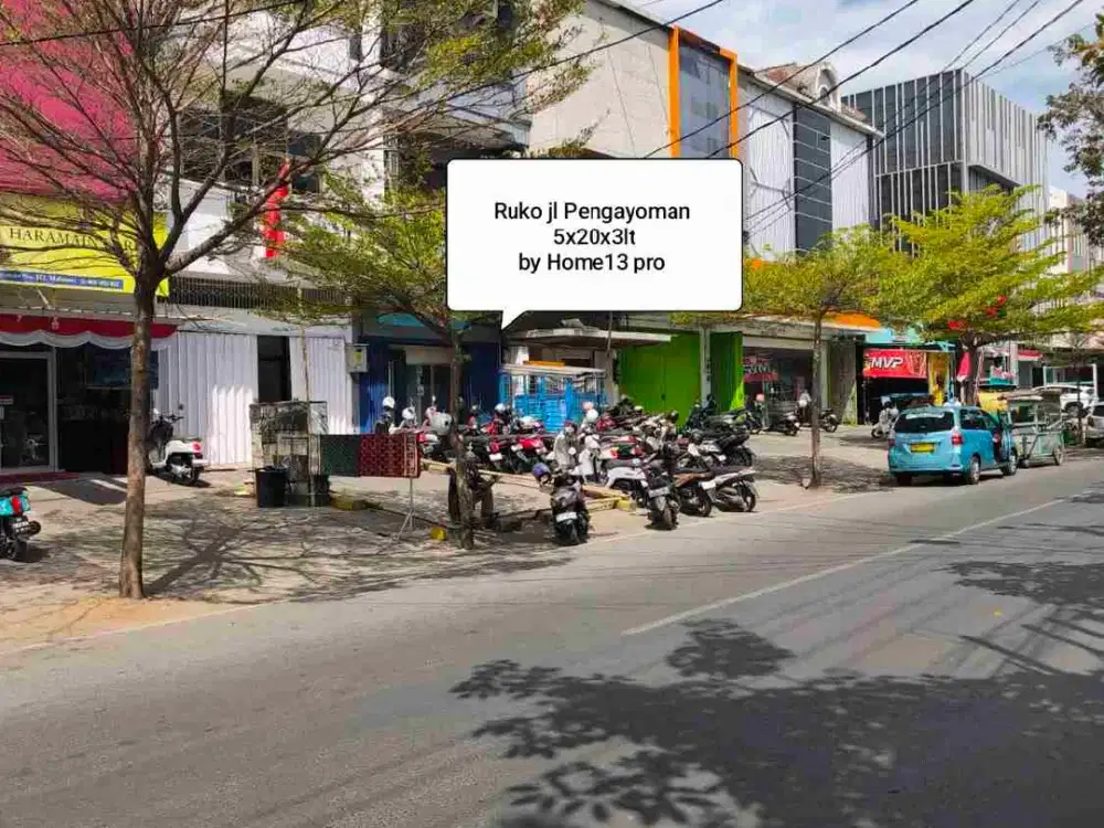 Ruko jl pengayoman Panakukang Makassar dekat Pettarani Hertasning
