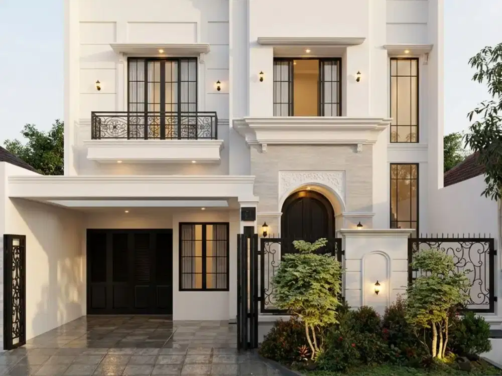 Rumah Mewah Brand New Full Furnished American Classic Sektor 1A Gading Serpong, LT 300 LB 400 – 12,5M Nego