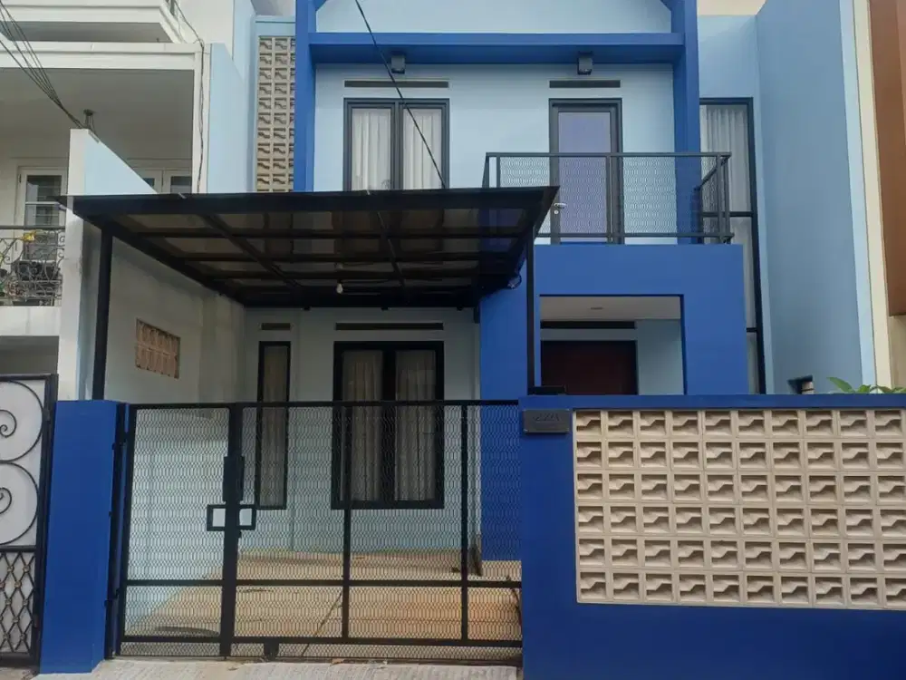 Disewakan Rumah 2 Lantai Brand New Semi Furnished di Tebet Barat, Jakarta Selatan