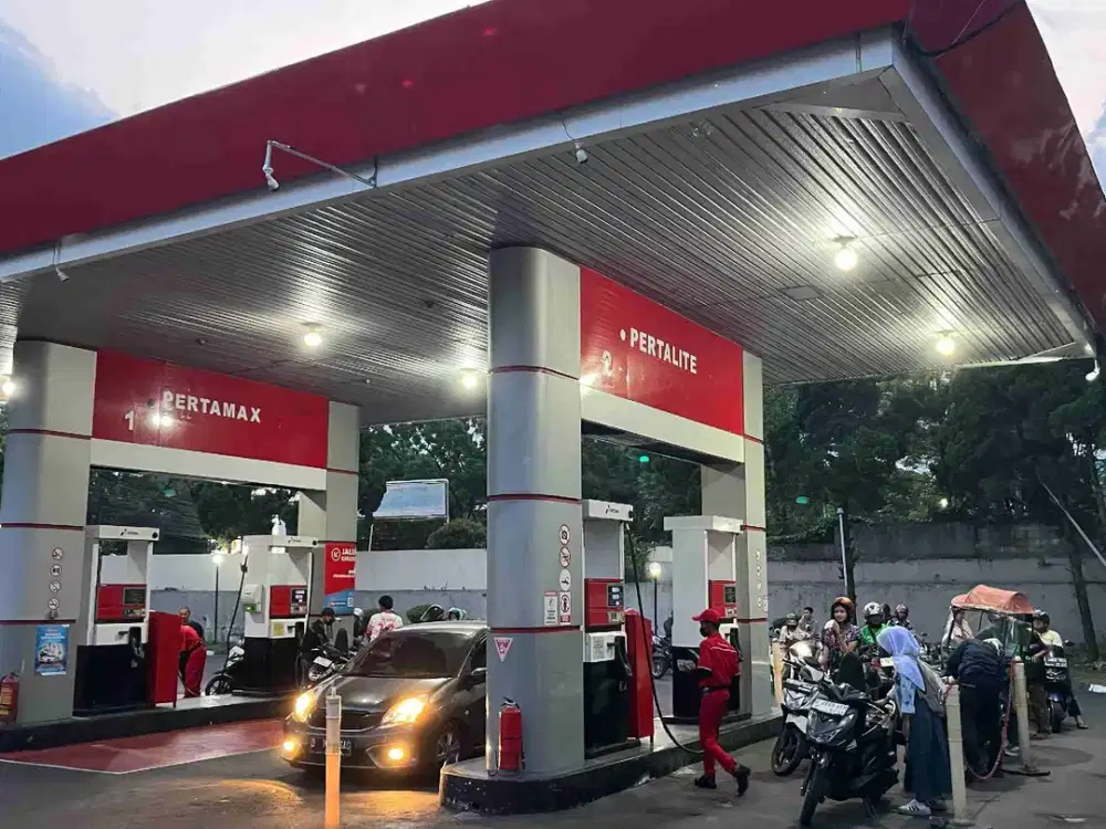 Dijual Cepat SPBU aktif Lokasi Strategis Kota Bandung SHM