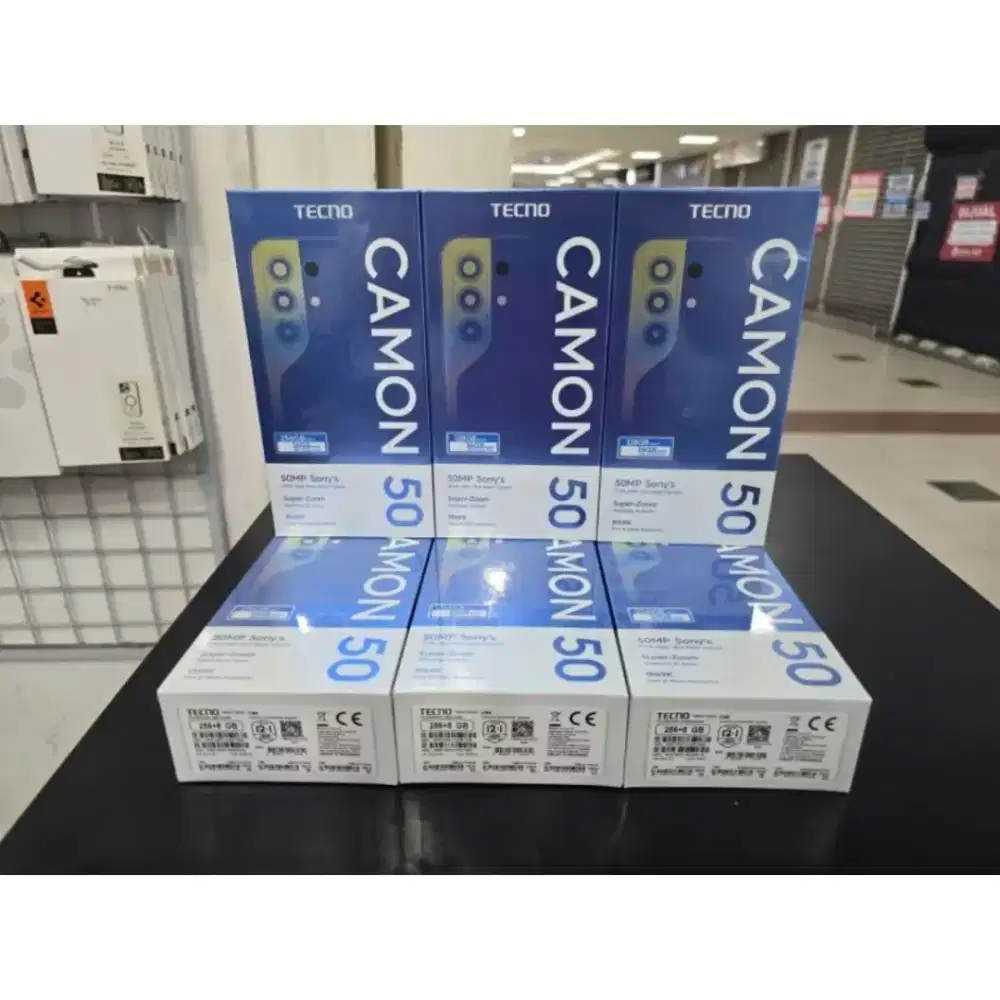 Tecno camon 50 8+8/128GB Garansi Resmi