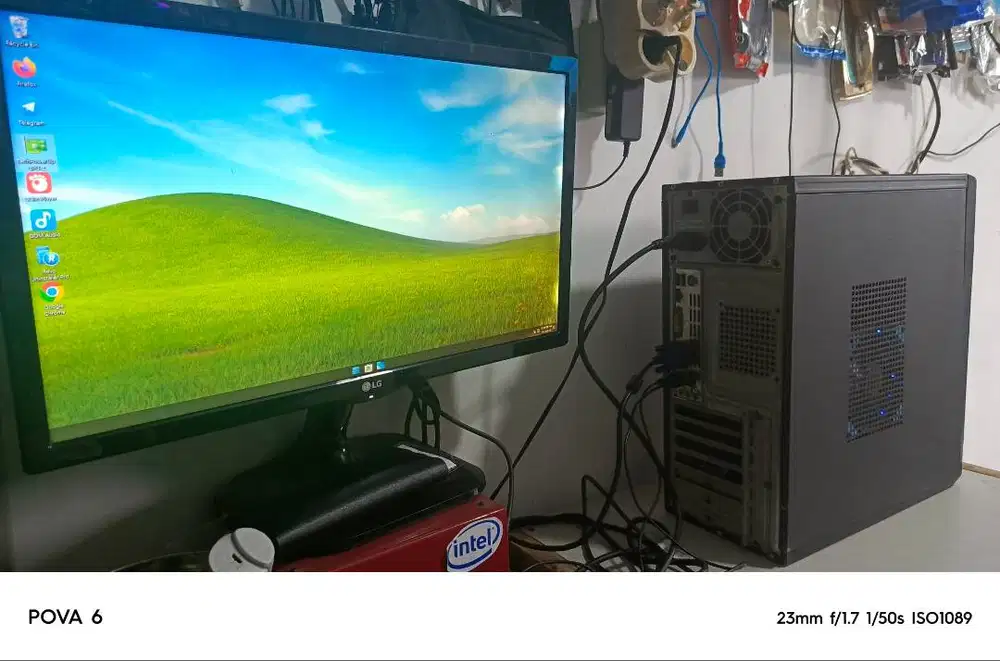 Paket Komputer Core i5 /Ram 6gb/SSD/Monitor 16 /Edit,design,game