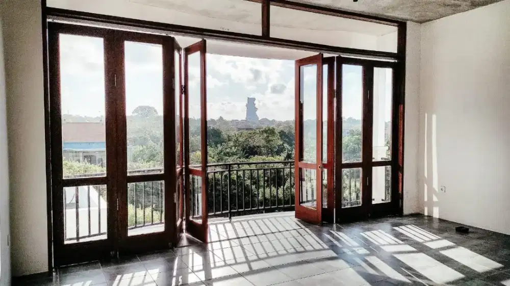 Quite please with view Gwk statue near pandawa beach