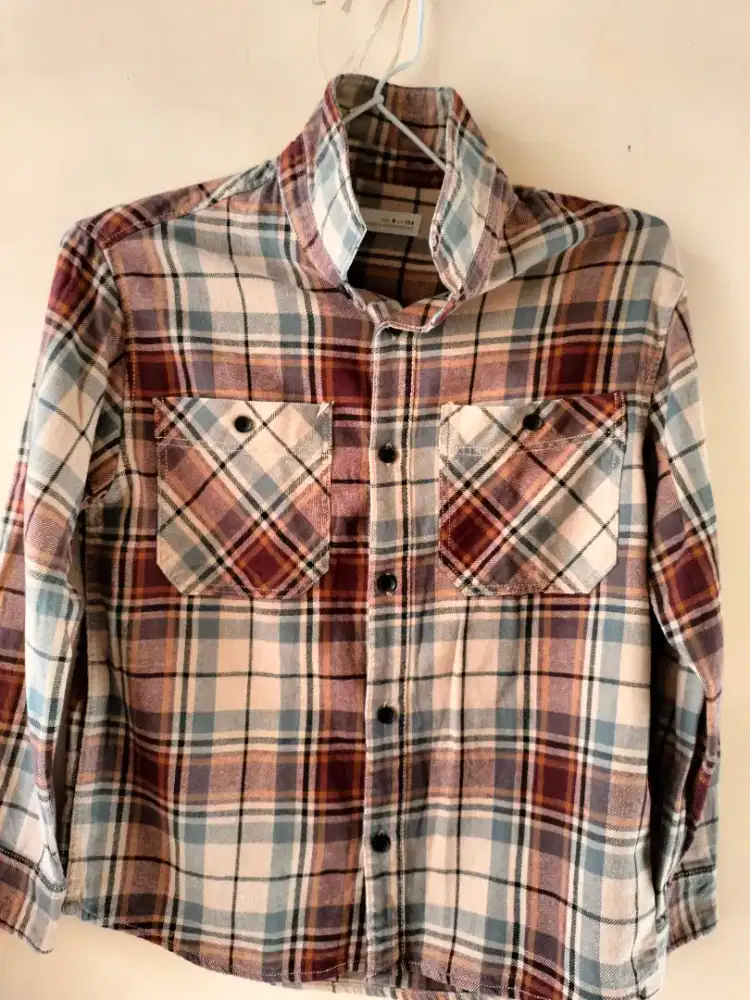 Kemeja flanel anak