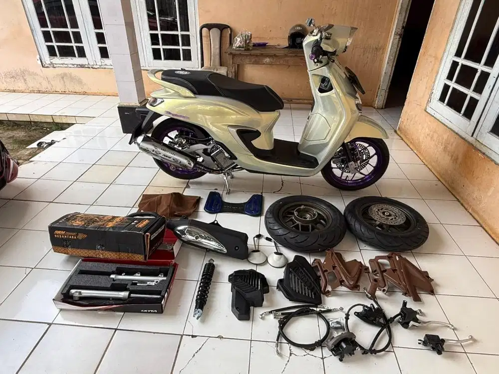 Honda Stylo ABS  full modifikasi.