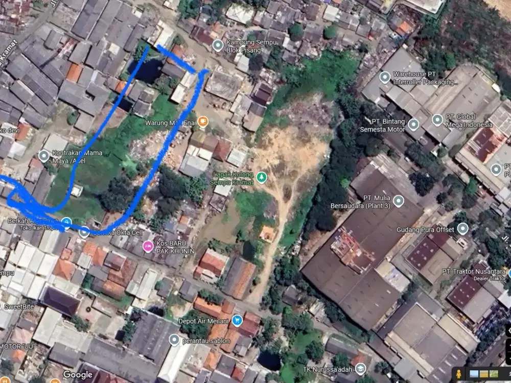 Dijual Tanah Investasi & Komersial – Pasirgombong, Cikarang Utara | SHM | Sebelah Jababeka 1