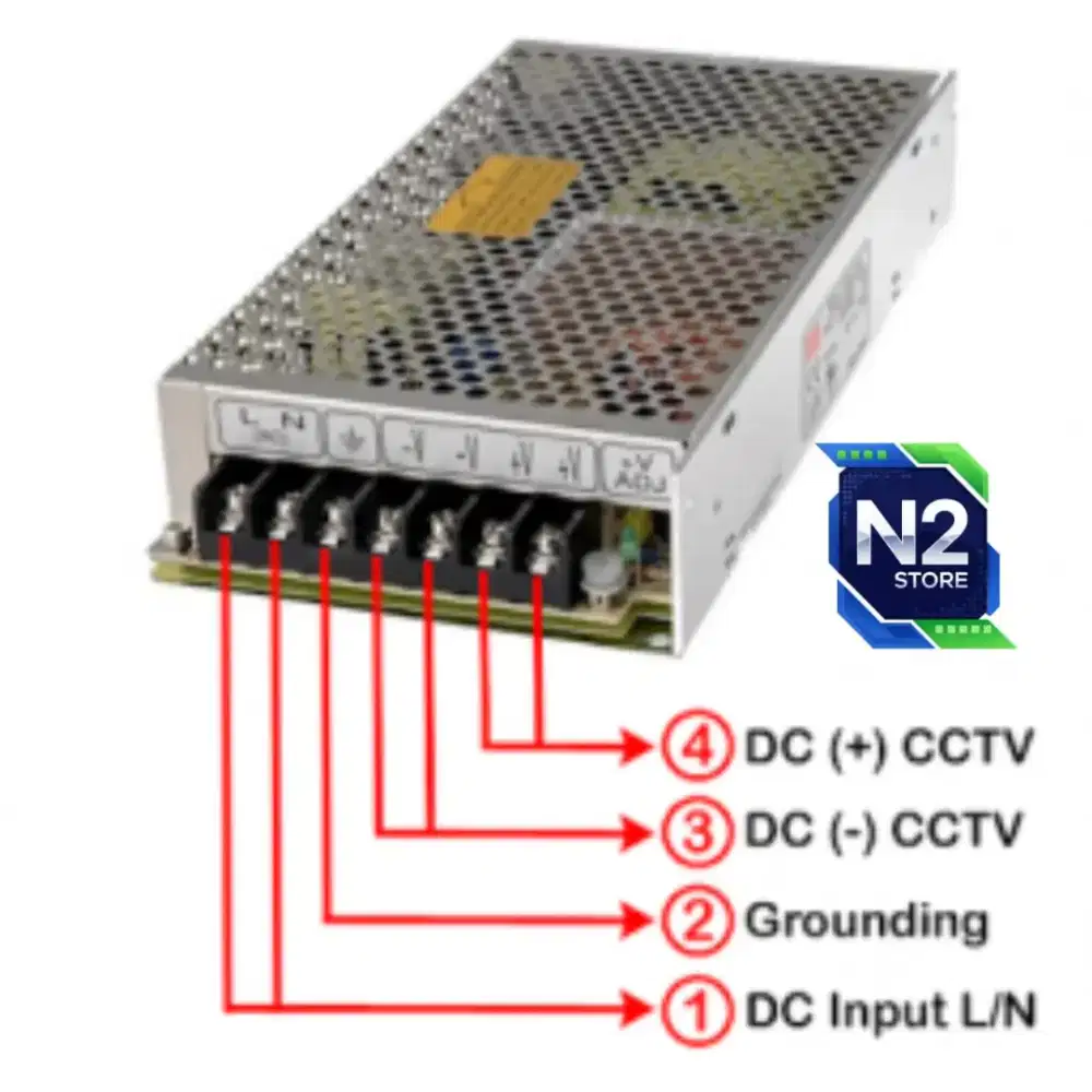 Power Supply cctv lampu led dll 12v 10a